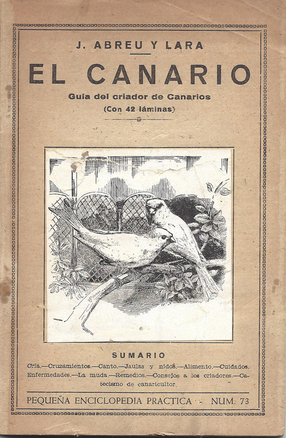 EL CANARIO - GUIA DEL CRIADOR DE CANARIOS (Tercera Edición)
